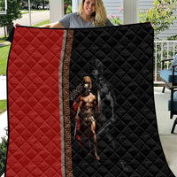 Ares Greek God Of War Quilt Warrior Ancient Mythology
