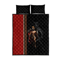Ares Greek God Of War Quilt Bed Set Warrior Ancient Mythology