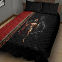 Ares Greek God Of War Quilt Bed Set Warrior Ancient Mythology