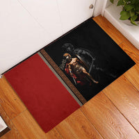 Ares Greek God Of War Rubber Doormat Warrior Ancient Mythology