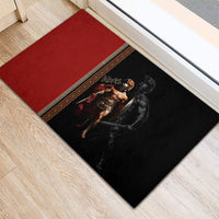 Ares Greek God Of War Rubber Doormat Warrior Ancient Mythology