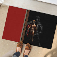 Ares Greek God Of War Rubber Doormat Warrior Ancient Mythology