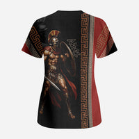 Ares Greek God Of War Scrub Top Warrior Ancient Mythology