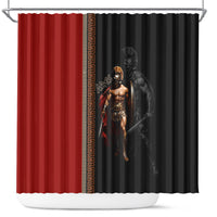 Ares Greek God Of War Shower Curtain Warrior Ancient Mythology
