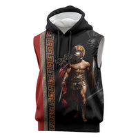 Ares Greek God Of War Sleeveless Hoodie Warrior Ancient Mythology