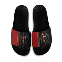 Ares Greek God Of War Slide Sandals Warrior Ancient Mythology