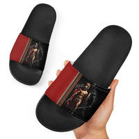 Ares Greek God Of War Slide Sandals Warrior Ancient Mythology