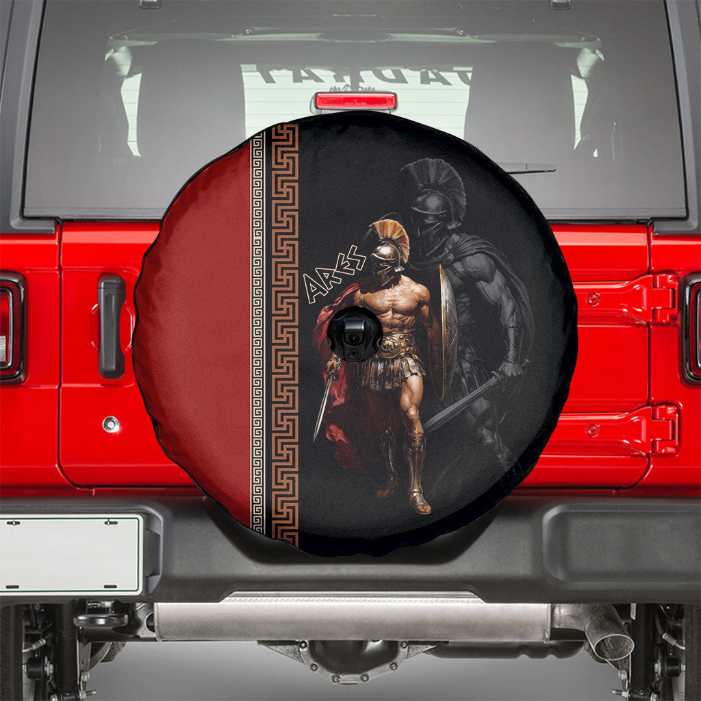 Ares Greek God Of War Spare Tire Cover Warrior Ancient Mythology
