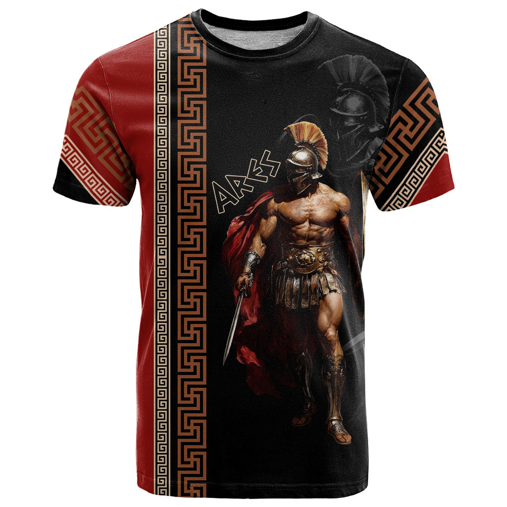 Ares Greek God Of War T Shirt Warrior Ancient Mythology