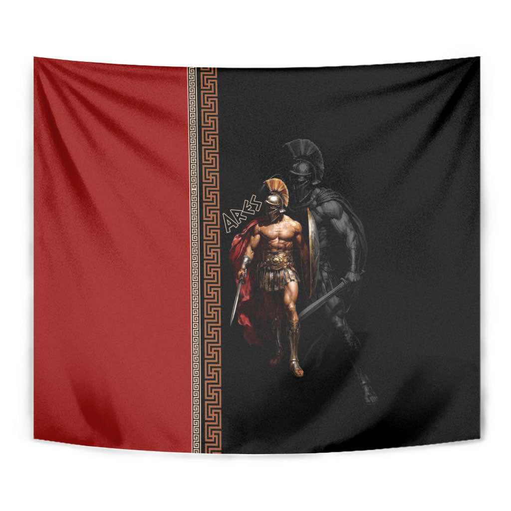 Ares Greek God Of War Tapestry Warrior Ancient Mythology