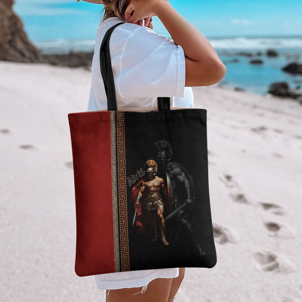 Ares Greek God Of War Tote Bag Warrior Ancient Mythology