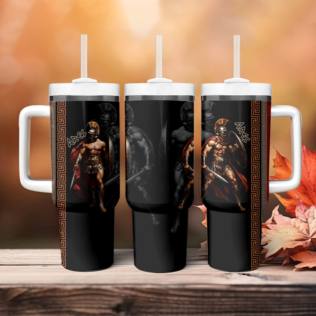 Ares Greek God Of War Tumbler With Handle Warrior Ancient Mythology