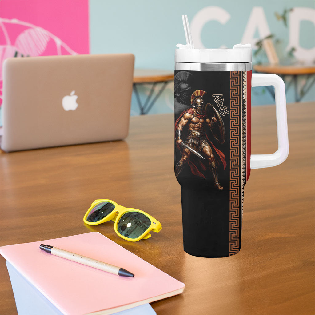 Ares Greek God Of War Tumbler With Handle Warrior Ancient Mythology
