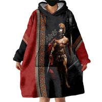 Ares Greek God Of War Wearable Blanket Hoodie Warrior Ancient Mythology