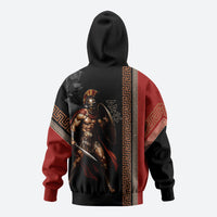 Ares Greek God Of War Zip Hoodie Warrior Ancient Mythology