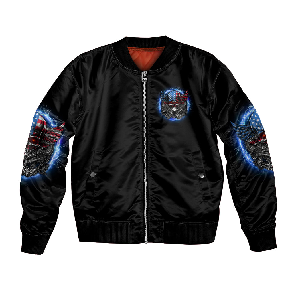America Live It Love It Or Get The Hell Out Bomber Jacket - Wonder Print Shop
