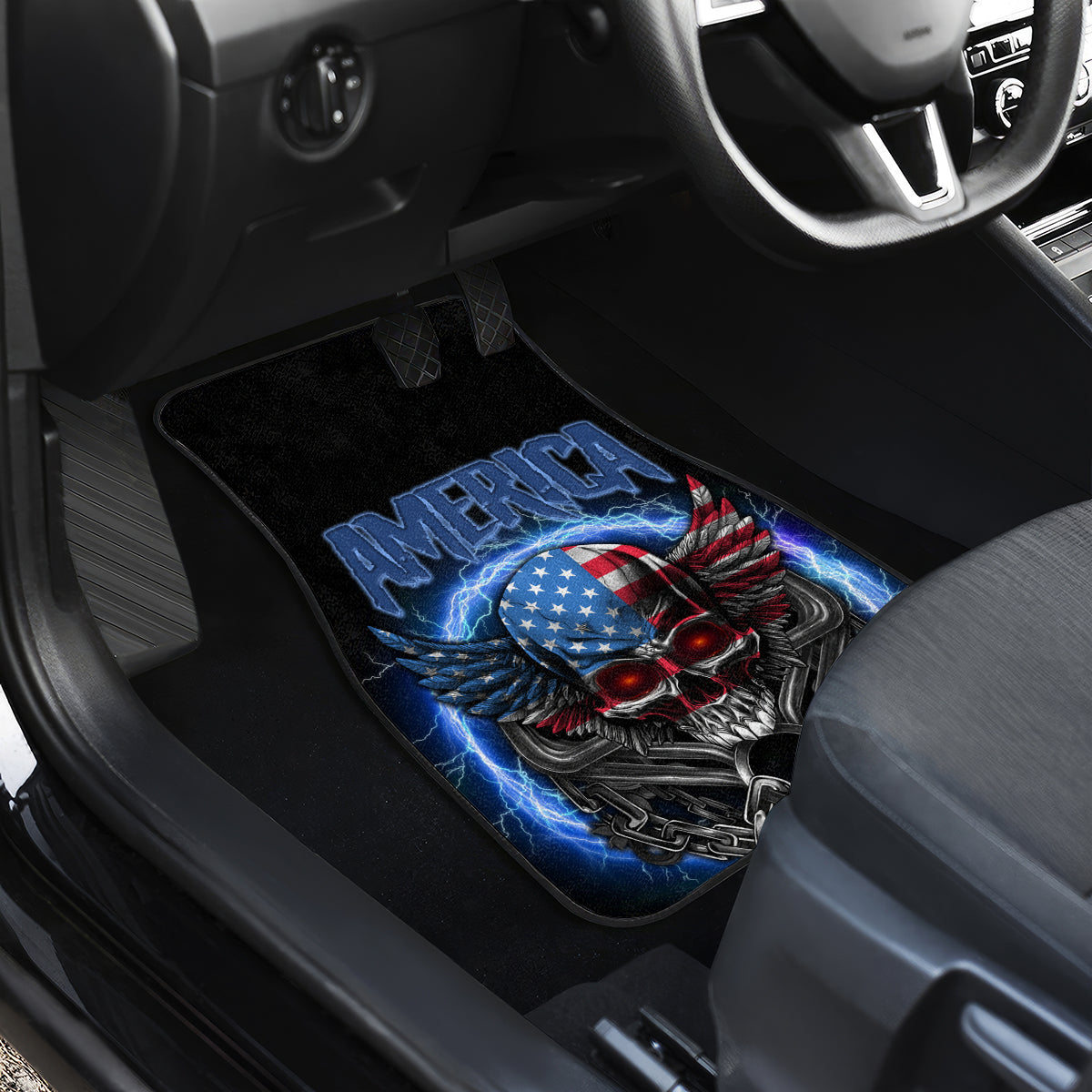 America Live It Love It Or Get The Hell Out Car Mats - Wonder Print Shop