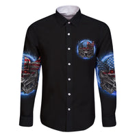 America Live It Love It Or Get The Hell Out Family Matching Short Sleeve Bodycon Dress and Hawaiian Shirt - Wonder Print Shop