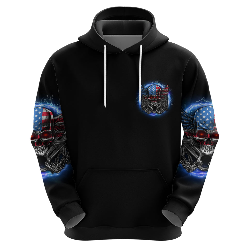 America Live It Love It Or Get The Hell Out Hoodie - Wonder Print Shop