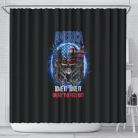 america-live-it-love-it-or-get-the-hell-out-shower-curtain
