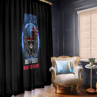 America Live It Love It Or Get The Hell Out Window Curtain - Wonder Print Shop