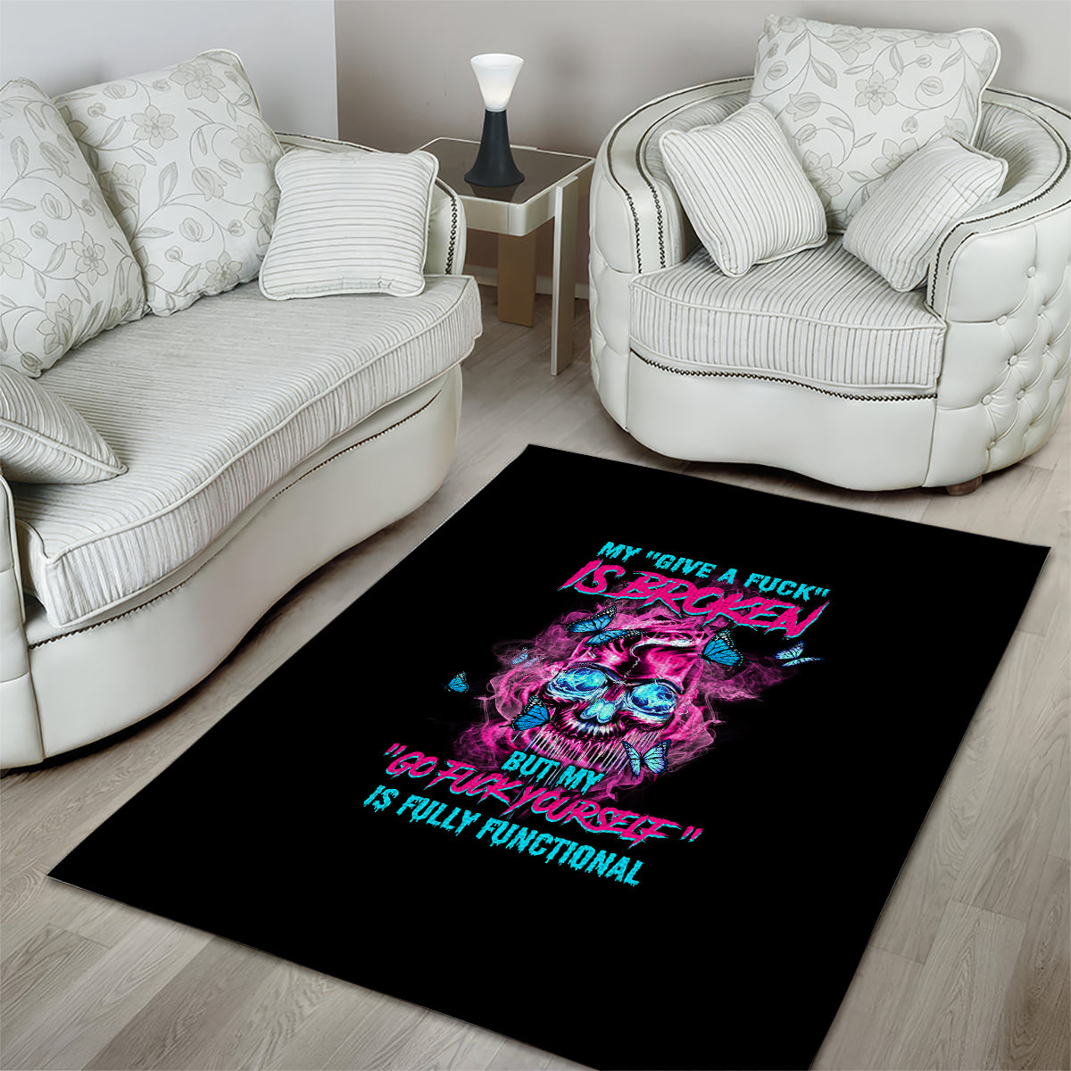 My Give A F Is Broken Area Rug - Wonder Print Shop