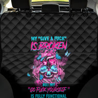 My Give A F Is Broken Back Car Seat Cover - Wonder Print Shop