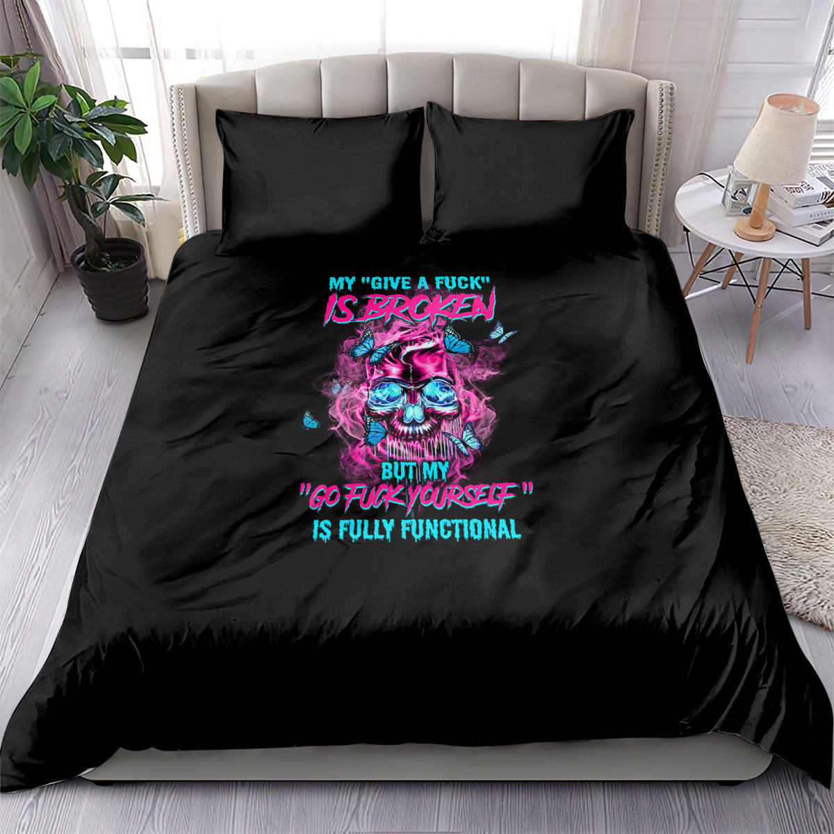 My Give A F Is Broken Bedding Set - Wonder Print Shop