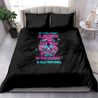 My Give A F Is Broken Bedding Set - Wonder Print Shop