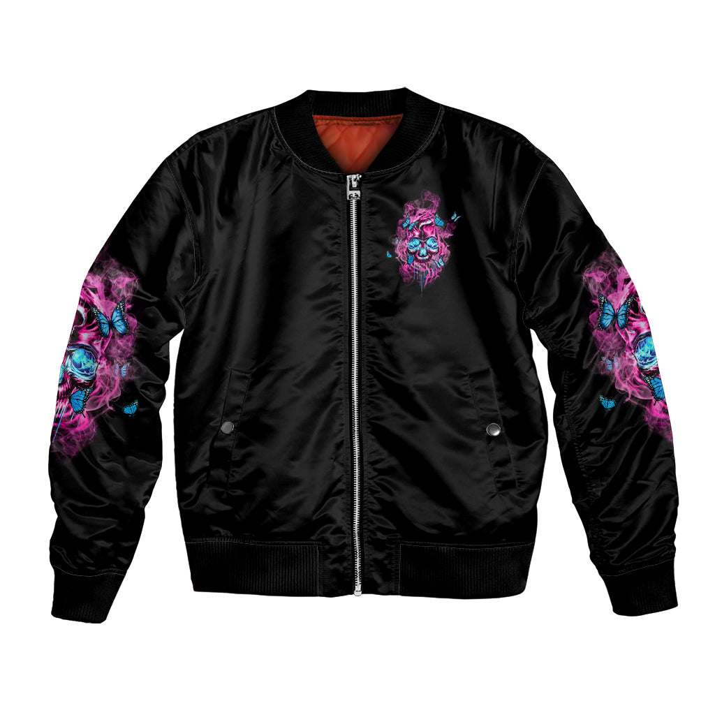 My Give A F Is Broken Bomber Jacket - Wonder Print Shop