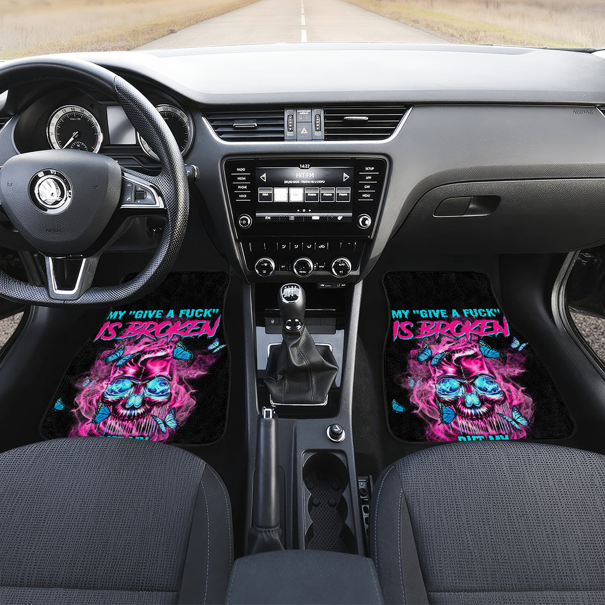My Give A F Is Broken Car Mats - Wonder Print Shop