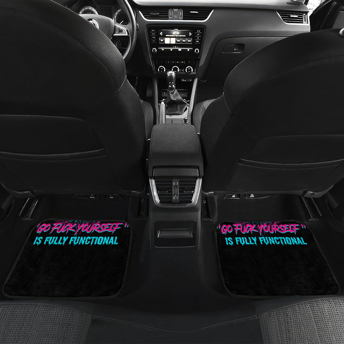 My Give A F Is Broken Car Mats - Wonder Print Shop