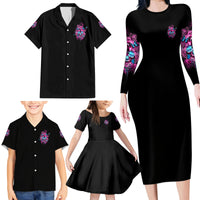 My Give A F Is Broken Family Matching Long Sleeve Bodycon Dress and Hawaiian Shirt - Wonder Print Shop