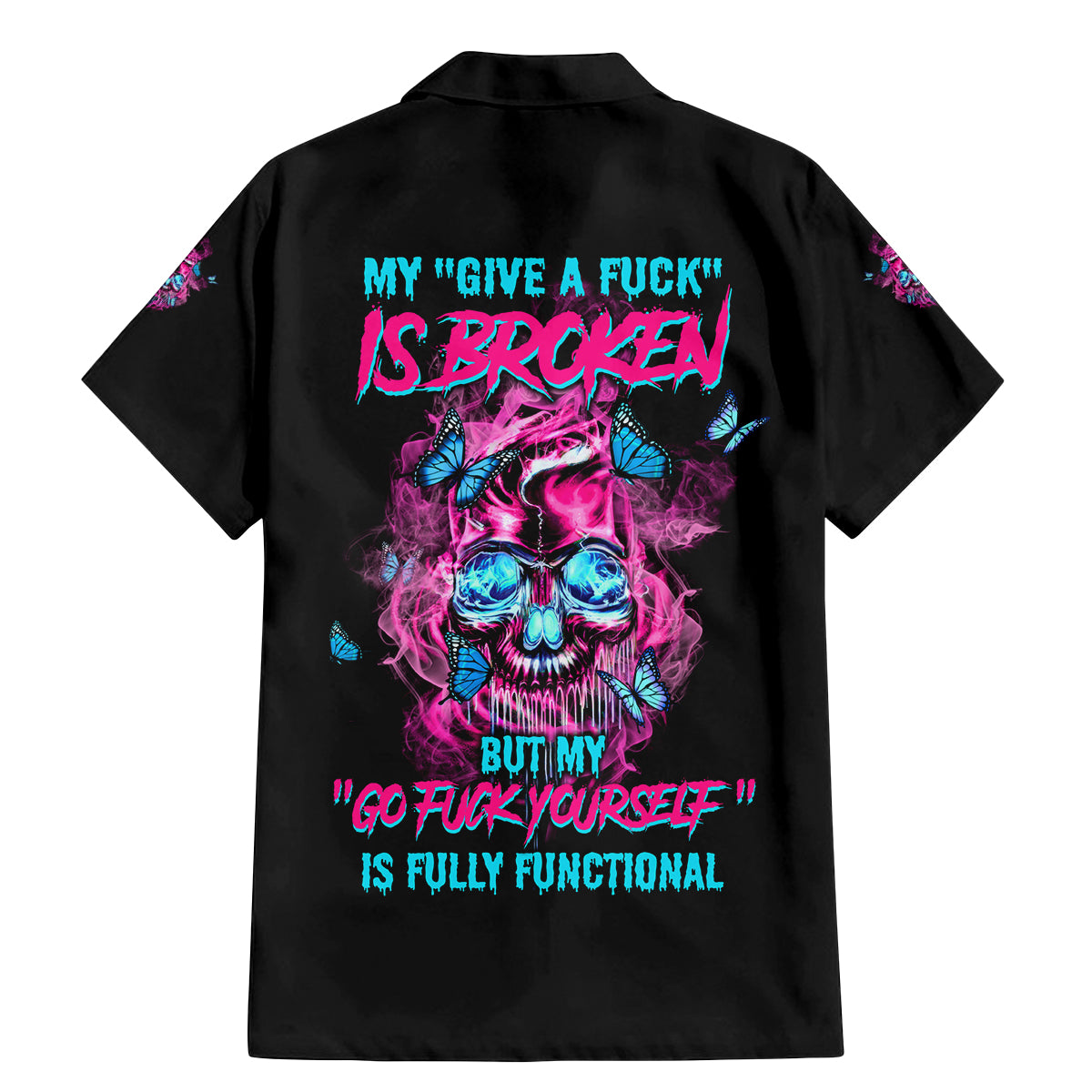 My Give A F Is Broken Family Matching Mermaid Dress and Hawaiian Shirt - Wonder Print Shop