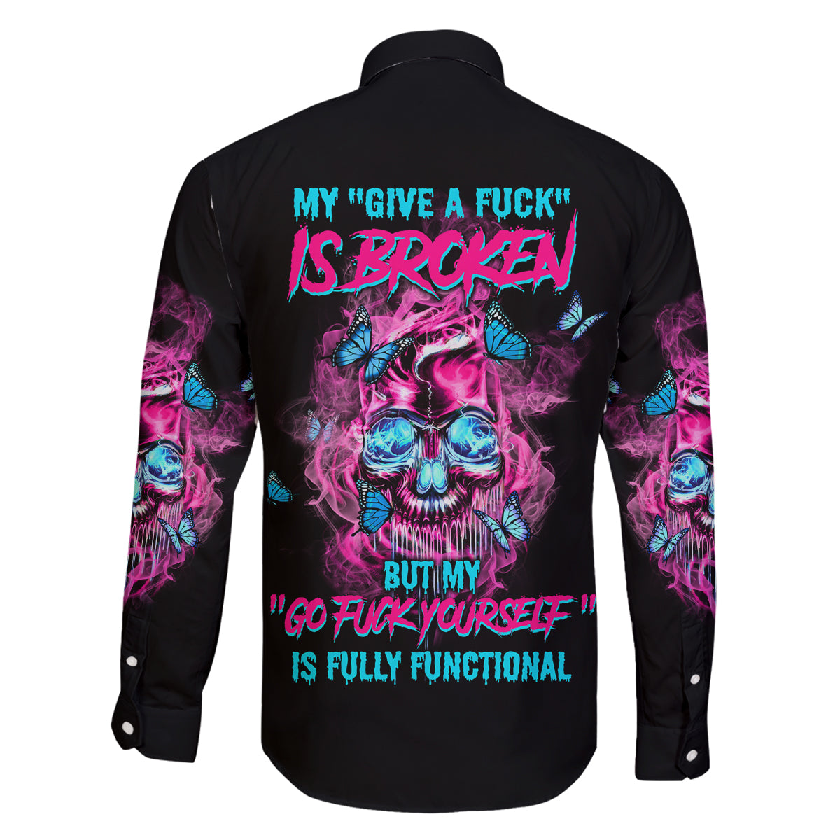 My Give A F Is Broken Family Matching Puletasi Dress and Hawaiian Shirt - Wonder Print Shop