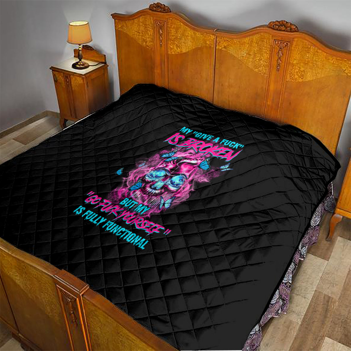 My Give A F Is Broken Quilt - Wonder Print Shop