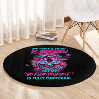 my-give-a-f-is-broken-round-carpet
