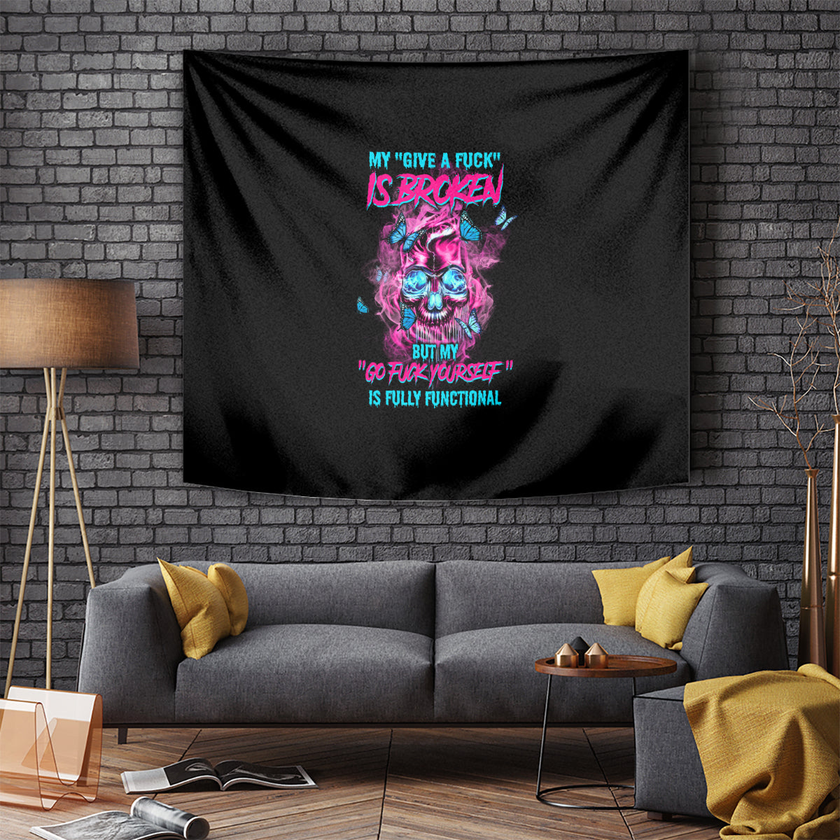 My Give A F Is Broken Tapestry - Wonder Print Shop