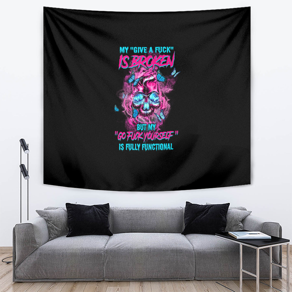 My Give A F Is Broken Tapestry - Wonder Print Shop