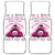 I'm A B Don't Try Me Rose Messy Bun Car Mats - Wonder Print Shop