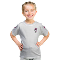 I'm A B Don't Try Me Rose Messy Bun Kid T Shirt - Wonder Print Shop