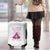 I'm A B Don't Try Me Rose Messy Bun Luggage Cover - Wonder Print Shop