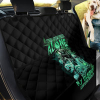 I'm Never Alone Skull Reaper Back Car Seat Cover - Wonder Print Shop