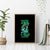 I'm Never Alone Skull Reaper Canvas Wall Art - Wonder Print Shop