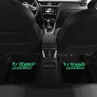 I'm Never Alone Skull Reaper Car Mats - Wonder Print Shop