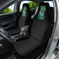 I'm Never Alone Skull Reaper Car Seat Cover - Wonder Print Shop