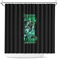 im-never-alone-skull-reaper-shower-curtain