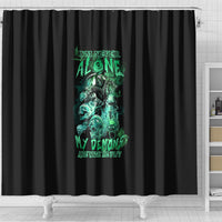 im-never-alone-skull-reaper-shower-curtain