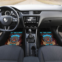 My Give A F Tiki Skull Car Mats - Wonder Print Shop
