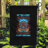 My Give A F Tiki Skull Garden Flag - Wonder Print Shop
